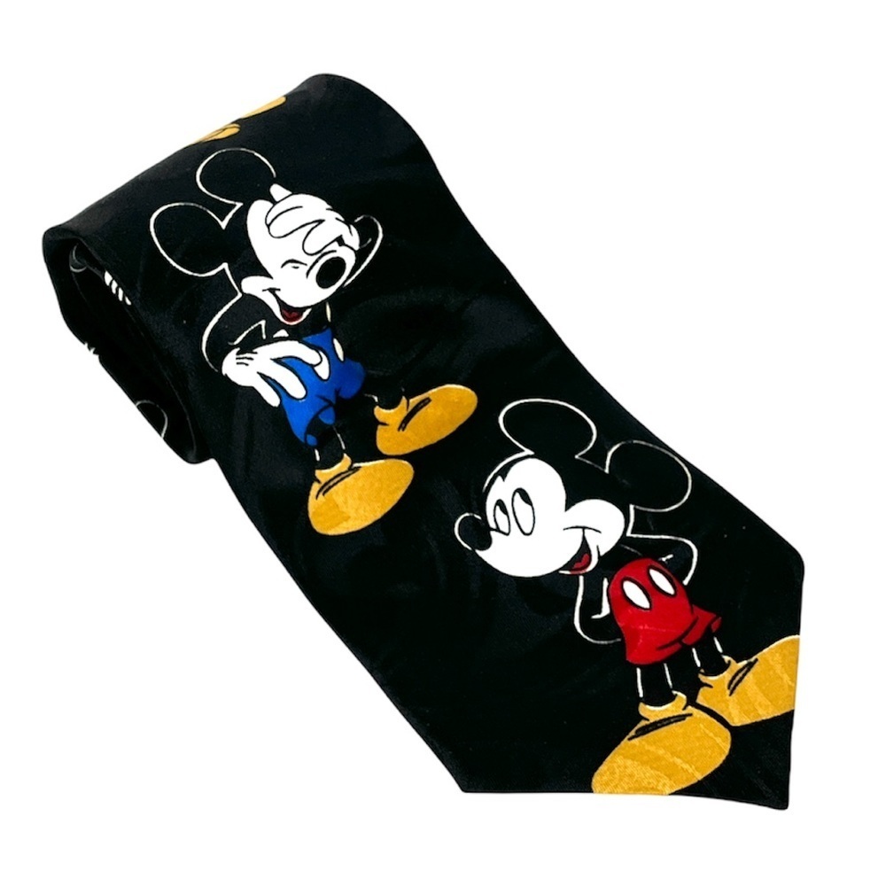 Disney Mickey Mouse Neck Tie‎ By Balance Inc The Tie Works Mickey Unlimited